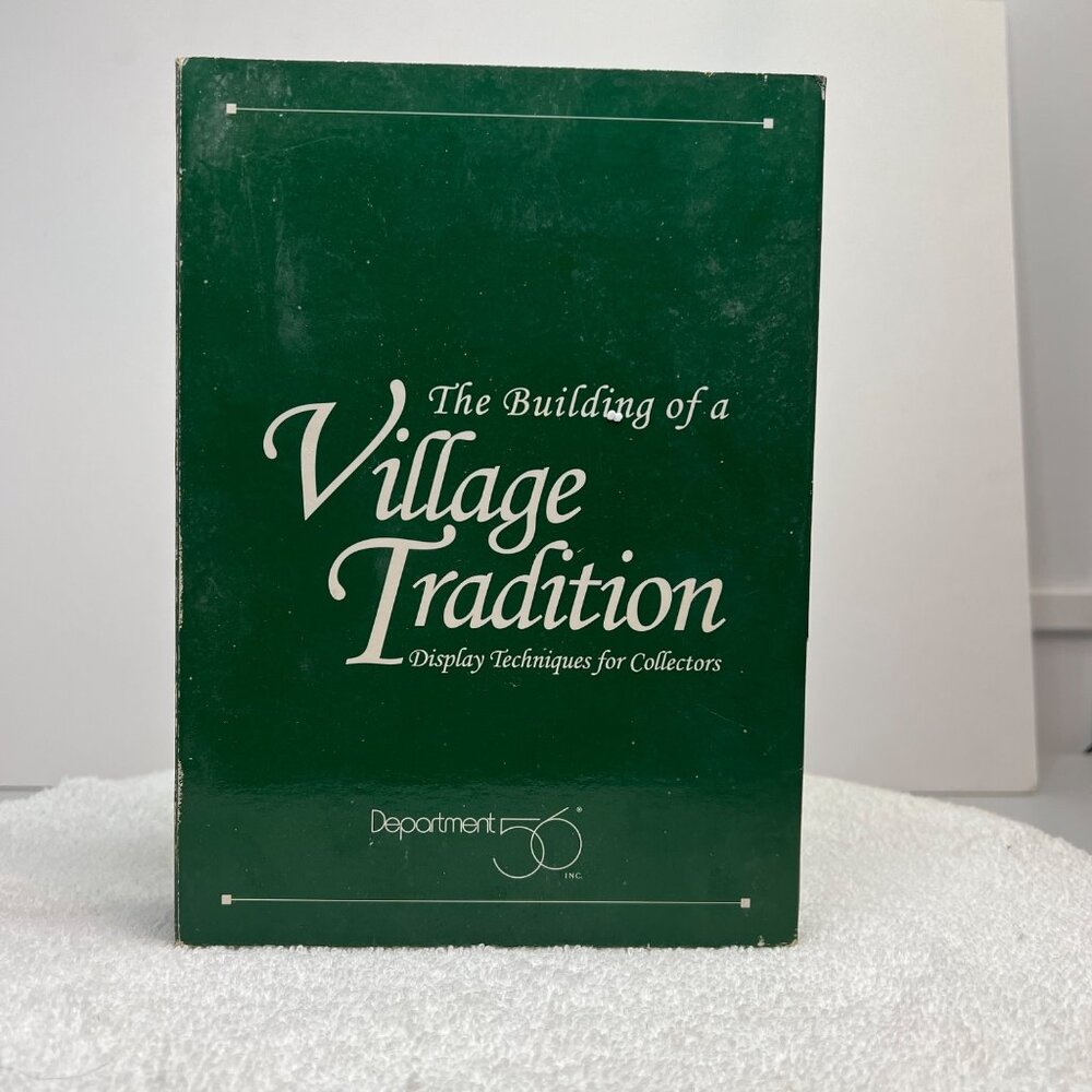 Department 56 Building of a Village Tradition VHS Tape
